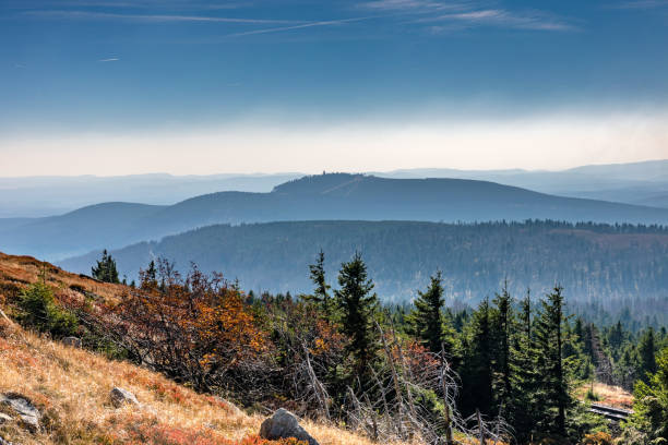 Blick vom Brocken im Harz