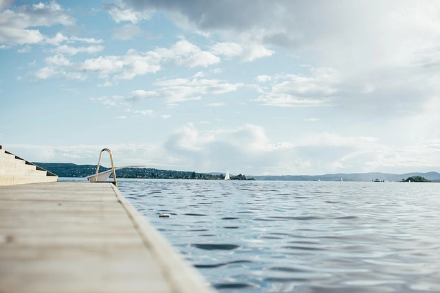 Strandbad Ausblick